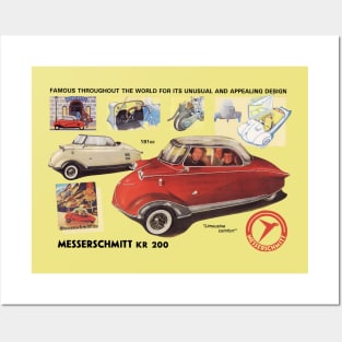 MESSERSCHMITT KR 200 - advert Posters and Art